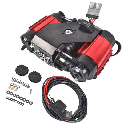 CKMTA12 High Output Twin Air Compressor for Universal, Red | High Output, Universal - color: CKMTA12 Red