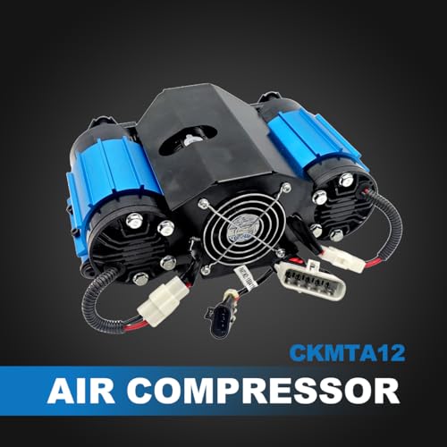 Universal 12 Volts High Performance On-Board Twin Air Compressor Replacement for ARB CKMTA12 For Pneumatic Tools For Tire Inflator Air Horn Air Tools Air Lockers Locking Differentials
