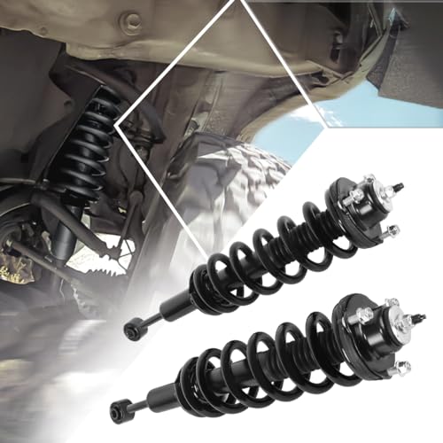 [2Pcs-Set] Front Shock Struts Mount Assembly w/Coil Spring Compatible with 03-23 Toyota Tacoma 4WD 4Runner FJ Cruiser