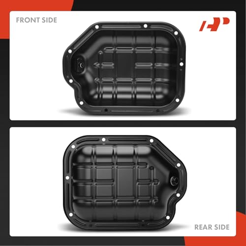 A-Premium Lower Engine Oil Pan Sump with Drain Plug Compatible with Nissan | for Nissan Altima 2002-2006, Maxima 2000-2008, Murano 2003-2007, Quest 2004-2009 & Infiniti I30 2000-2001, I35, 3.0L 3.5L - style: Oil Pan