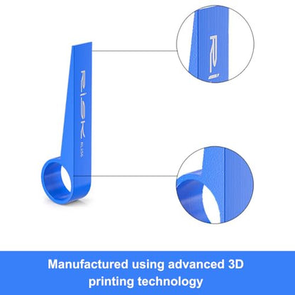 Professional Bicycle Disc Brake Piston Spreader Tool - Hydraulic Brake Caliper Reset Tool for Mountain & Road Bikes, Non-Metallic Design with Positioning Track