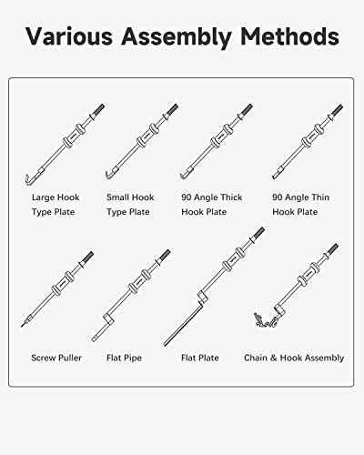 13LBS Dent Puller w/Slide Hammer Auto Body Truck Repair Automotive Hammer Puller Repair Frame Set with Carrying Case (18 PCS) - color: Blue, size: 18pcs