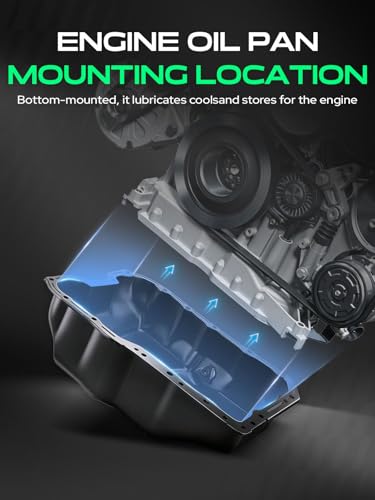 Engine Oil Pan and Drain Plug Replacement for Honda Accord 2008-2012 Crosstour 2012-2014 & Acura TSX 2008-2014, 2.4L Gas