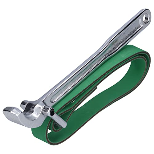 Belt Strap Wrench, Anti Skid Durable Sturdy Effortless Multi Purpose Rubber Strap Strap Filter Opener Wrench for Opening Filter