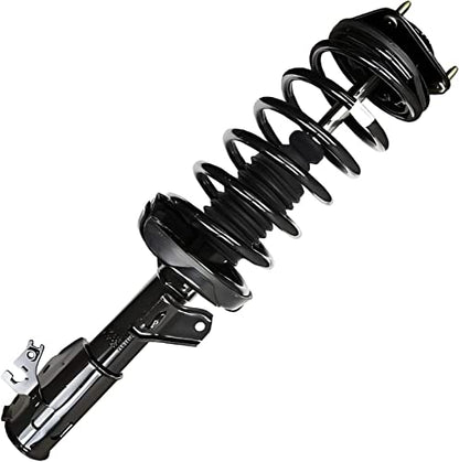 Detroit Axle - Front Struts with Coil Spring + Sway Bars End Link Replacement for 2001 2002 2003 2004 2005 2006 Mazda MPV - 4pc Set - size: 4QS47137/Shock Kit