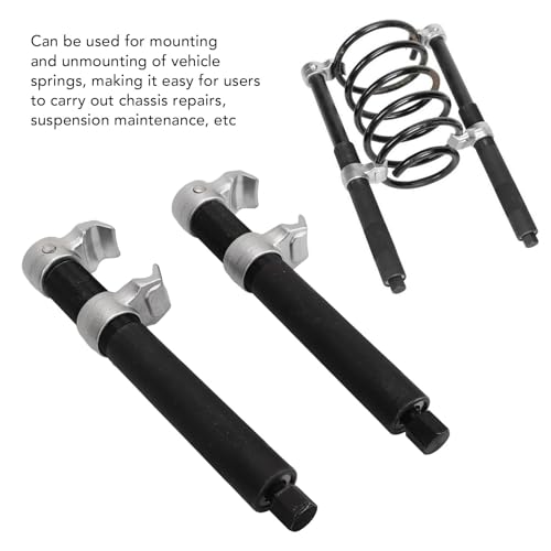 JEOZBM 2Pcs Coil Spring Compressor Set, Heavy Duty Rugged 23mm to 280mm Strut Spring Compressor Universal for Cars