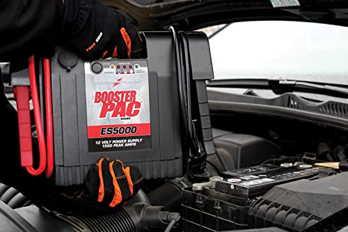Clore Automotive Booster PAC ES5000 1500 Peak Amp 12V Jump Starter - style: 1500 Amp
