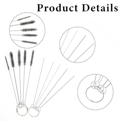 2Pcs Cutting Torch Tip Cleaner Tool Kit Welding Tip Cleaner Set Gas Orifice Cleaning Tool for Welding Stove Cleaning Needle Carburetor Jet Sprinklers and Shower Heads Orifices Wires Needles in Set