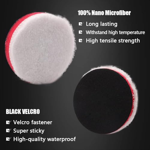 SPTA Mini Polishing Pads Set (21Pcs Mini Polishing Pads Sets, 1.6 inch) - size: 1.6inch (40mm)