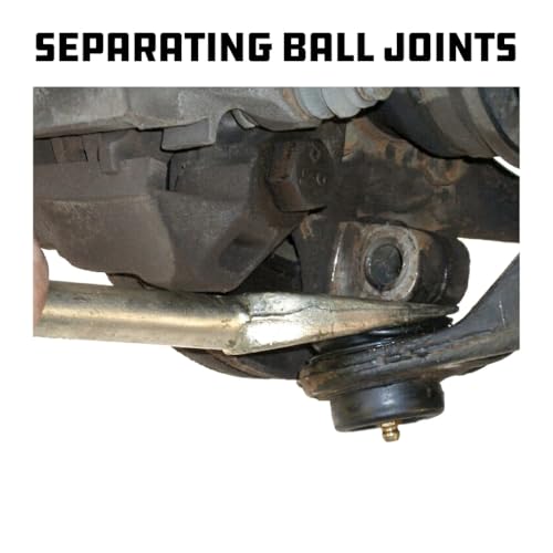 Powerbuilt 15/16-Inch Ball Joint Separator Tool – Pickle Fork, Heavy-Duty Steel for Tie Rod and Ball Joint Removal, Suspension and Steering Joint Splitter - 648468 - size: 15/16 in.