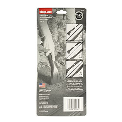 Shop-Vac 9196100 Claw Utility Nozzle, Fits 1.25 inch / 1.5 inch / 2.5" Diamter Hoses, Ideal for Cleaning Carpets, Upholstery, and Hard Surfaces (Pack of 5) - size: 1.25 inches (Pack of 5)