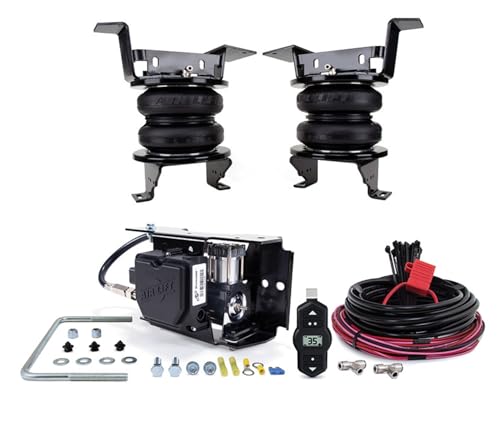 TrendsAuto Air Lift LoadLifter 7500 XL Ultimate Air Spring Kit & WirelessONE 2nd Gen Compressor EZ Mount fits 2020 2026 Silverado Sierra 2500 HD 3500 HD 4WD | Includes TrendsAuto Decal - size: 25980EZ