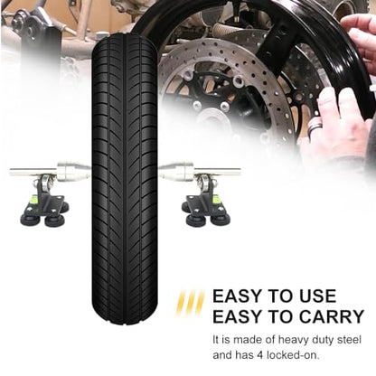 Xitomer 13-30mm Axle Motorcycle Bike Wheel Balancer Tire Balancing Weights Street Truing Stand Bike Wheel Repair Truing Stand Wheel