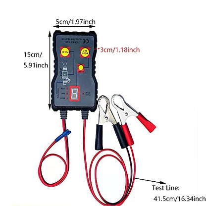 MACHSWON Powerful Fuel System 12V Scan Tool Fuel Injector Tester + Adapter Test Stuck & Adapter DIY Cleaning Tool Kit Set 12V Fuel Injector Tester 4 Plus Modes