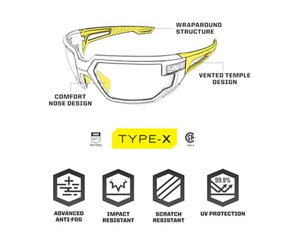 Mechanix - color: Clear Lens, size: One Size, style: 1 Pair