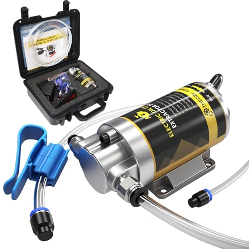 12V 100W Portable Oil Transfer Pump Set, 1-4L/min Oil Extractor Pump for Engine Oil, Gear Oil, Lubricating Oil, Electric Self-Priming Motor Oil Change Pump for Boat, Car, Truck and Lawnmower - color: SET 01