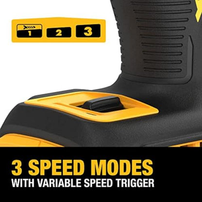 DEWALT 20V MAX Impact Driver, Cordless, 3-Speed, Battery and Charger Included (DCF845P1) - style: 20V MAX Impact Driver Kit