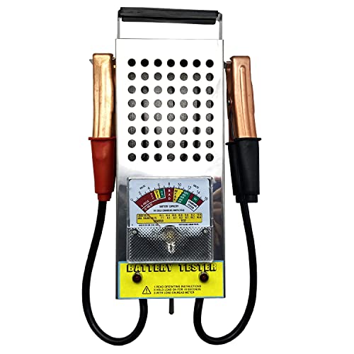 Battery Load Tester, Car Battery Load Tester 6V 12V Battery Alternator Tester with Voltmeter and Alligator Clips for All Batteries Car, RVs, Motorcycles, ATV, Boats - color: Battery Load Tester