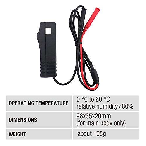allsun Replacement Pro Inductive Pickup Lead Work with multimeter Automotive Accessory Parts