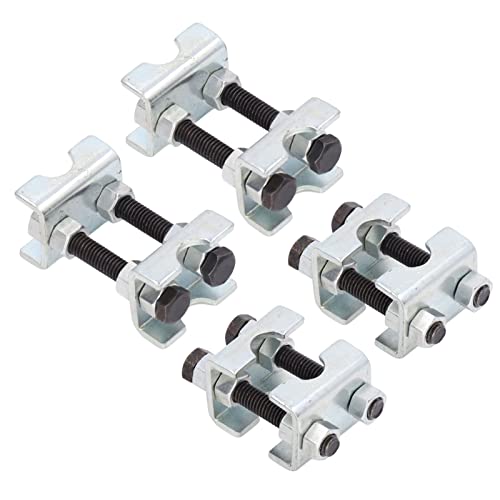 Acouto Coil Spring Compressor Adjustable 4pcs Mini Coil Spring Compressor 2 Way Adjustable Spring Spacer Carbon Steel Shocks Adjuster Tool Automotive