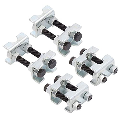Acouto Coil Spring Compressor Adjustable 4pcs Mini Coil Spring Compressor 2 Way Adjustable Spring Spacer Carbon Steel Shocks Adjuster Tool Automotive