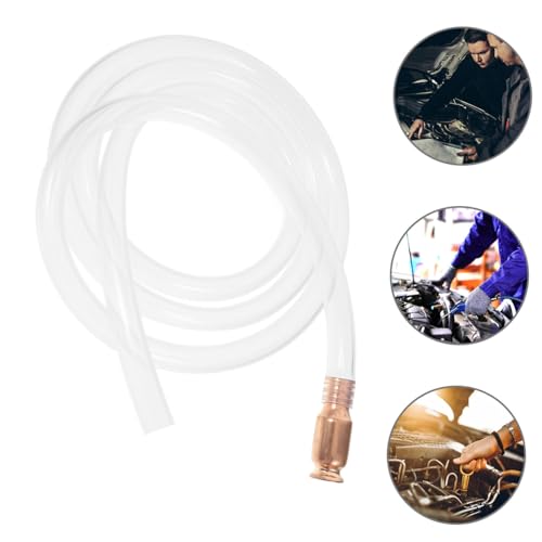Happyyami Manual Siphon Pump Hose for Fuel Transfer Hose Kit for Cars Trucks and Liquids for Auto Mechanics and Home Use