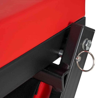 AFF 3-Way Mechanic Creeper & Shop Stool - Heavy Duty Low Profile Seat with Backrest Converts to Creeper & Garage Stool - for Garage & Shop Use - style: 3-Way Creeper Seat