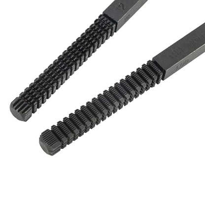 HFS(R 3-Piece Thread Repair File Set, High Carbon Steel Thread Restorer Tool for Cleaning and Repairing Damaged Threads, Includes SAE and Metric Sizes - style: 3PCS
