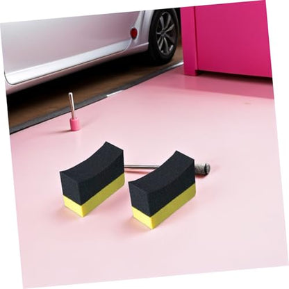 10-Pack Car Wash Sponge Set Tire Sponge Cleaner Shine Applicator Pad for Car Cleaning Soft