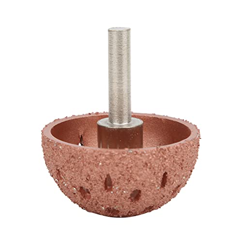 Tire Buffer Wheel, 2PCS Tungsten Steel Grinding Head | Tungsten Steel Bowl Type Tire Repair Grinding Head Tools with 6mm Shank
