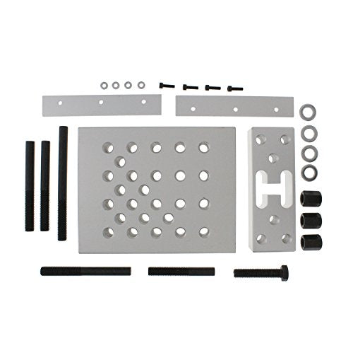 ABN Universal Drill Press Support Block Plate Tool Set Kit, 30 Ton – Bearing and Bushing Repair Removal Installation