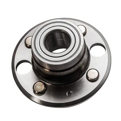 Detroit Axle - Rear Wheel Bearing and Hub Assembly with 4-Lug for Honda Civic 1992-1995/1999-2000, Civic del Sol 1993-1997 & Acura Integra 1994-1997, with Rear Disc, 512034 - size: 512034DA/Single