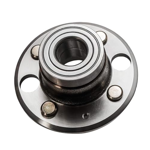 Detroit Axle - Pair Rear Wheel Bearing and Hubs Assembly with 4-Lug for Honda Civic 1992-1995/1999-2000, Civic del Sol 1993-1997 & Acura Integra 1994-1997, with Rear Disc, 512034 - style: 512034DA x2/Pair