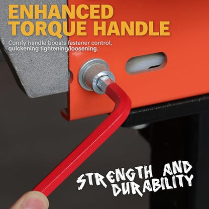 ELEAD Jumbo Hex Key Allen Wrench Set | 13-Piece SAE 5/64"-3/4" | Long Ball End Durable S2 | 4" - 13.5" Long | Automotive | Mechanic | Furniture | Professional Grade Tools - style: 13PCS Jumbo SAE