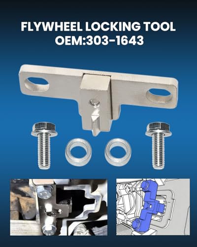 DPTOOL Camshaft Timing Crankshaft Locking Tool Compatible with Ford 1.0L Ecoboost Lastest Version Petrol Engine from 2018 Replace 303-1661, 303-1643, 303-018, 303-1604, 303-732, 303-1603 - size: ECOBOOST 1.0 Chain Engine