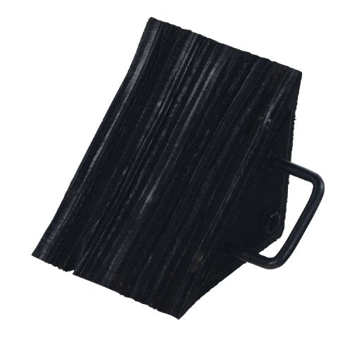 Vestil LWC-15 Laminated Rubber Wheel Chock 8 In. x 10-5/16 In. x 8 In. Black