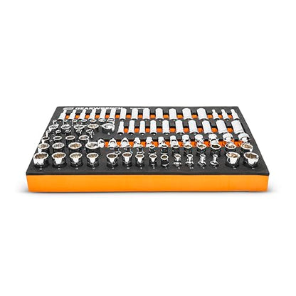 GEARWRENCH 791 Piece Master Mechanics Tool Set in Premium Modular Foam Trays with GSX Mobile Tool Storage | MEGAMODPRO - style: 791 Piece