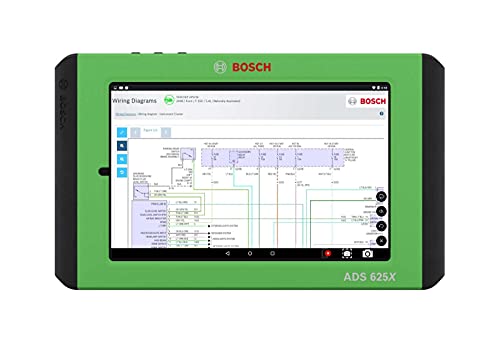 Bosch 3975 ADS 625x Next Generation Diagnostic Scan Tool with 10” High-Res Display, Full ADAS Capability, Wireless VCI, Multipurpose Docking Station, and Much More - size: 625X