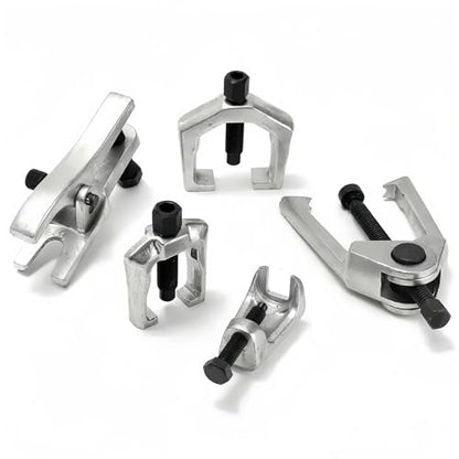 3+2 Piece Ball Joint Separator Pittman Arm Puller Pull Rod End Tool | 5-in-1 Front Service Kit, Pull Rod and Ball Joint