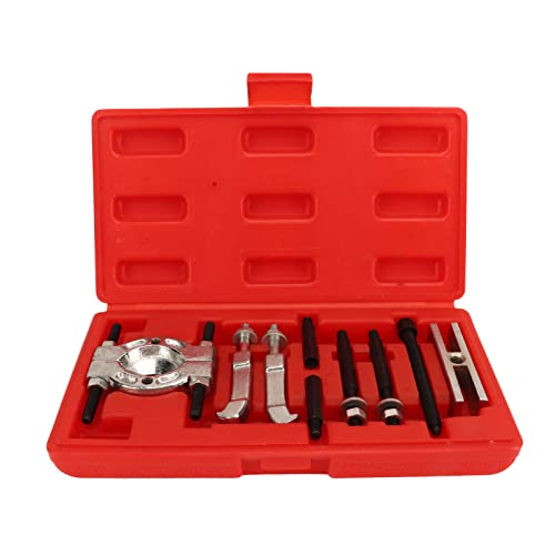 Set of 9 Heavy Duty Steel Bearing Pullers for Car Repair - Universal Fit