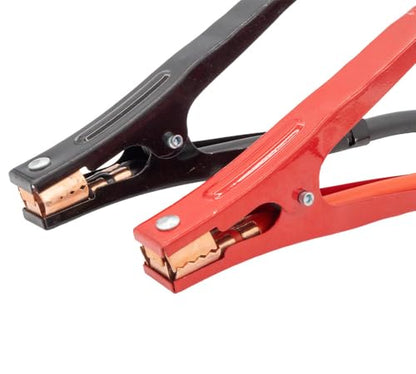 Mytee Products 0 Gauge 20 ft Jumper Cable - Heavy Duty 3000A Booster Cables with Iron Clamps, Copper Coated Aluminum Core & PVC Insulation for Cars, SUVs, Trucks, RVs - size: 1 - Pack