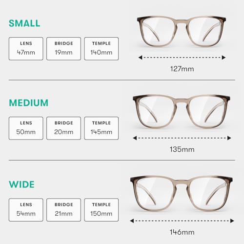 Stoggles Square Z87.1 Certified Polycarbonate Safety Glasses, Anti-Fog | Stylish, Protective, Blue-Light + UV Blocking, Top/Side Shields, Rx Ready, Unisex, Light, Scratch & Impact Resistant - color: Cold Brew, size: Medium