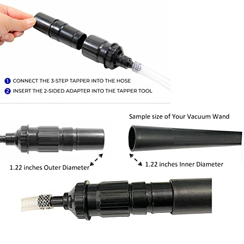 MaximalPower Mini/Micro Vacuum Cleaner Attachment Tool Kit 8 Pcs Set