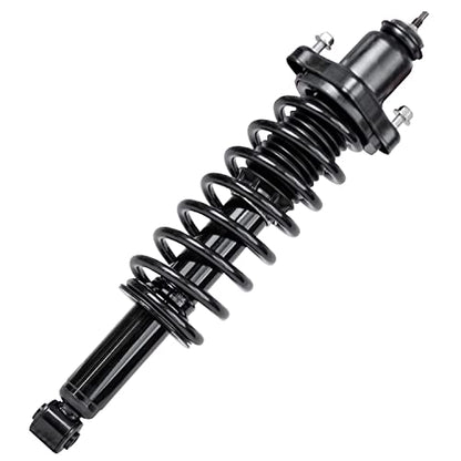 Detroit Axle - 4pc Front and Rear Struts Kit for Jeep 12-16 Compass Patriot | 4 Front and Rear Struts & Coil Spring Suspension Quick Install Ready Struts Shocks Assembly 2013 2014 2015 Replacement - size: 4Q47439/ 4 Struts