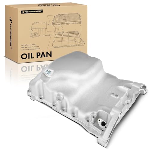 A-Premium Engine Oil Pan Sump with Drain Plug Compatible with Honda Accord 2008-2017, Crosstour 2012-2015, Odyssey 2008-2017, Pilot 2009-2015, Ridgeline 2009-2014 & Acura MDX, RDX, RL, 3.0L 3.5L 3.7L