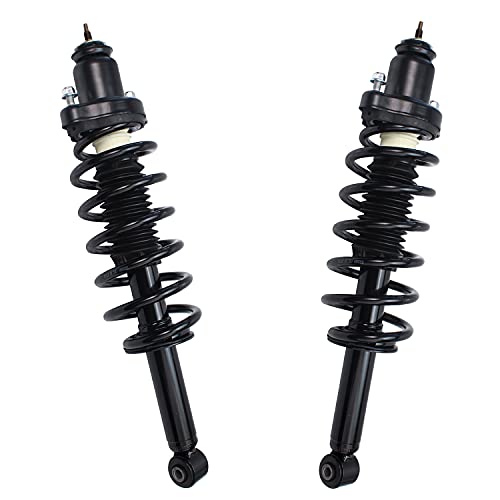 Detroit Axle - Rear Struts for 2011-2014 Chrysler 200, 2007-2010 Sebring, 2008-2014 Dodge Avenger, Complete 2 Struts with Coil Spring Replacement Ready Strut Shocks Assembly - size: 171126 x2/PAIR