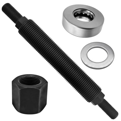 66515 Harmonic Balancer Installation Tool Kit for Chevy SBC BBC Cranks, Fits Chevrolet 350 Small Block Big Block Engines, Includes Threaded Rod, Nut, Washer and Thrust Bearing