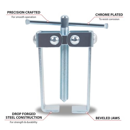 Performance Tool W141 2-Jaw Gear Puller, 6 - style: 2 Jaw | 4" Reach | 5" Spread