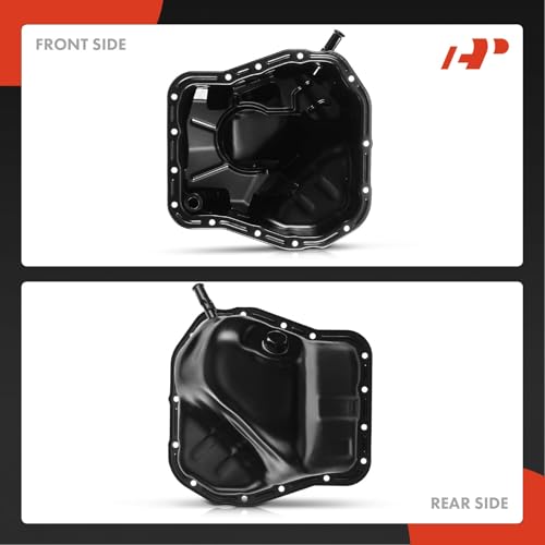 A-Premium Engine Oil Pan Sump with Drain Plug Compatible with Subaru Outback/Legacy 2006-2009, Forester 2006-2013, Impreza 2006-2014, WRX 2012-2016, WRX STI 2013-2020 & Saab 9-2X 2006, H4 2.5L Gas - style: Oil Pan Only