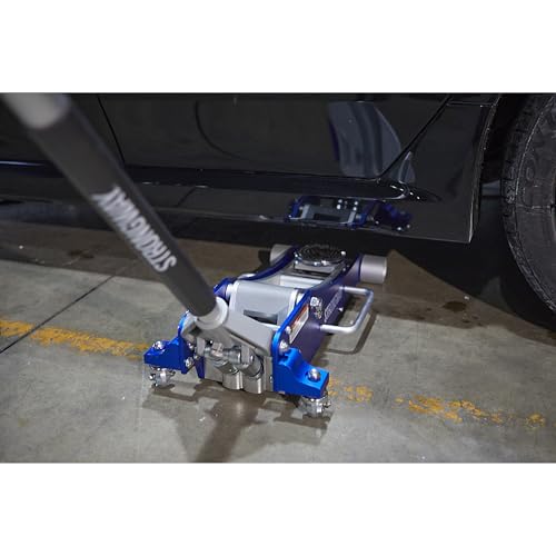 Strongway Low-Profile Quick-Rise Aluminum Racing Floor Jack, 2 Ton Capacity - style: 2 ton